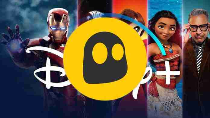 Cyberghost not working with Disney+