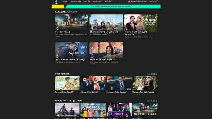 How to watch All4 on Android TV