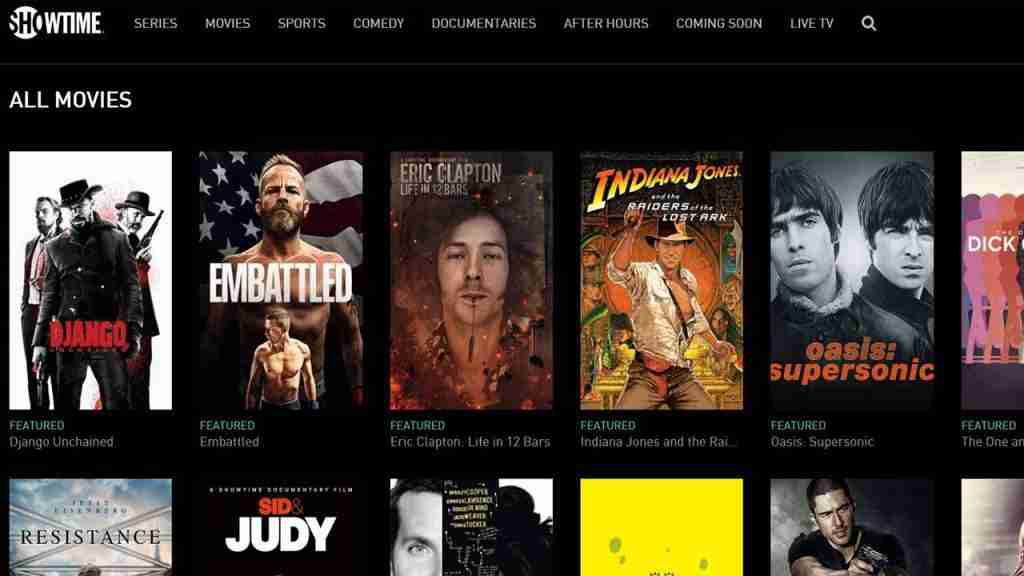 How to watch Showtime in the UK