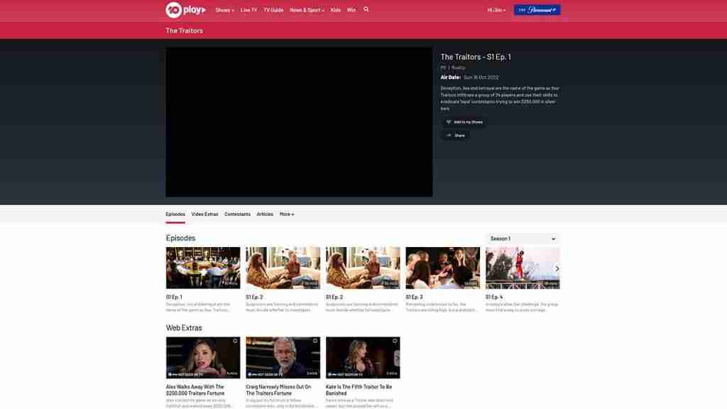 How to watch The Traitors Australia in the UK 0002 Screenshot 2023 04 13 123755 How to watch The Traitors Australia in the UK