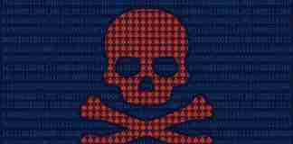 Illustration of the dangers of computer viruses and malware