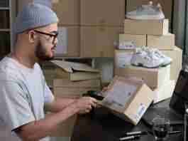 How to find your Amazon Product ID for new product listings (2025) Amazon seller scanning barcodes (GTIN) on box