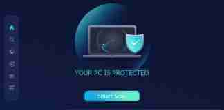 IObit Malware Fighter Home Screen