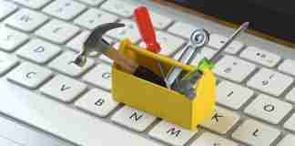 Toolkit on laptop keyboard to fix virus