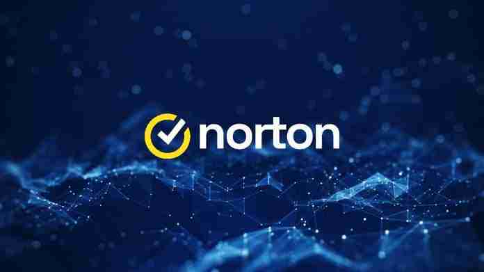Norton logo on cybersecurity technology and digital data protection concept background (1) Norton logo on cybersecurity technology and digital data protection concept background
