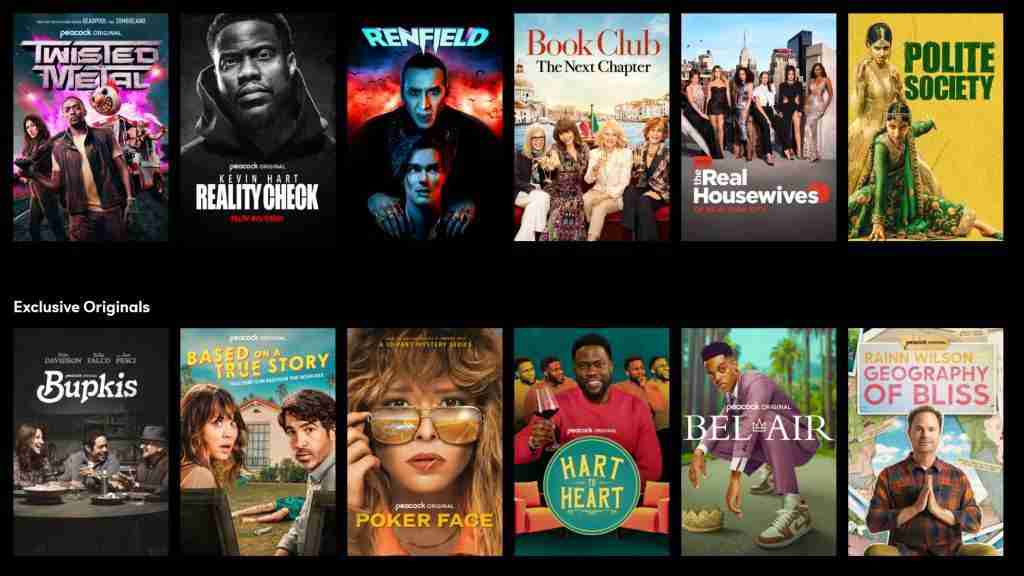 Peacock Streaming Service TV Shows 1 Peacock Streaming Service TV Shows