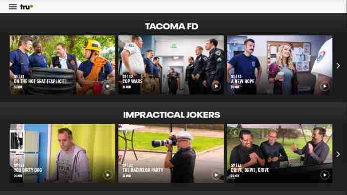 trutv-home-screen truTV home screen