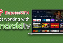 ExpressVPN not working with Android TV