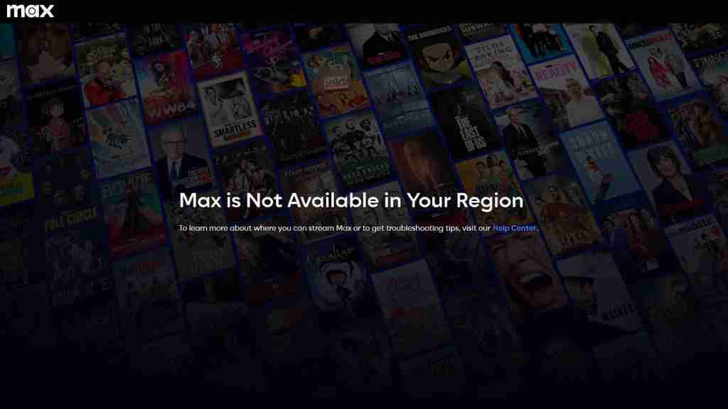HBO Max not working message HBO Max not working message