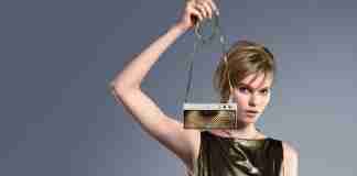 Honor Magic V Purse held by model