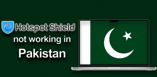 Hotspot Shield not working in Pakistan