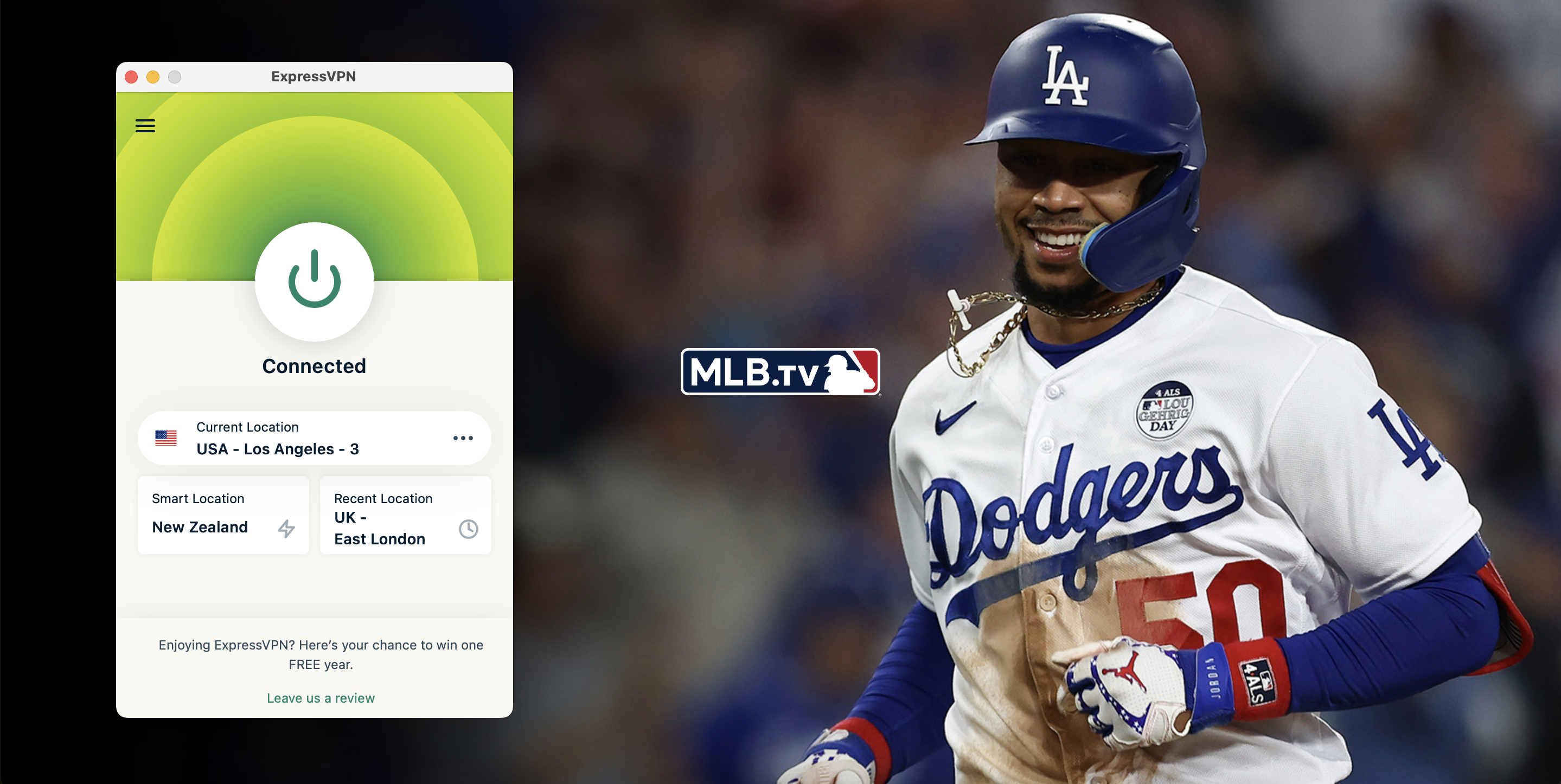 How to fix MLB.tv not working with VPN