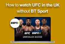 How to watch UFC in the UK without BT Sport: It’s EASY! (2025) How to watch UFC in the UK without BT Sport