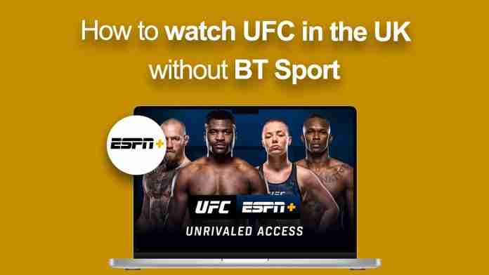 How to watch UFC in the UK without BT Sport