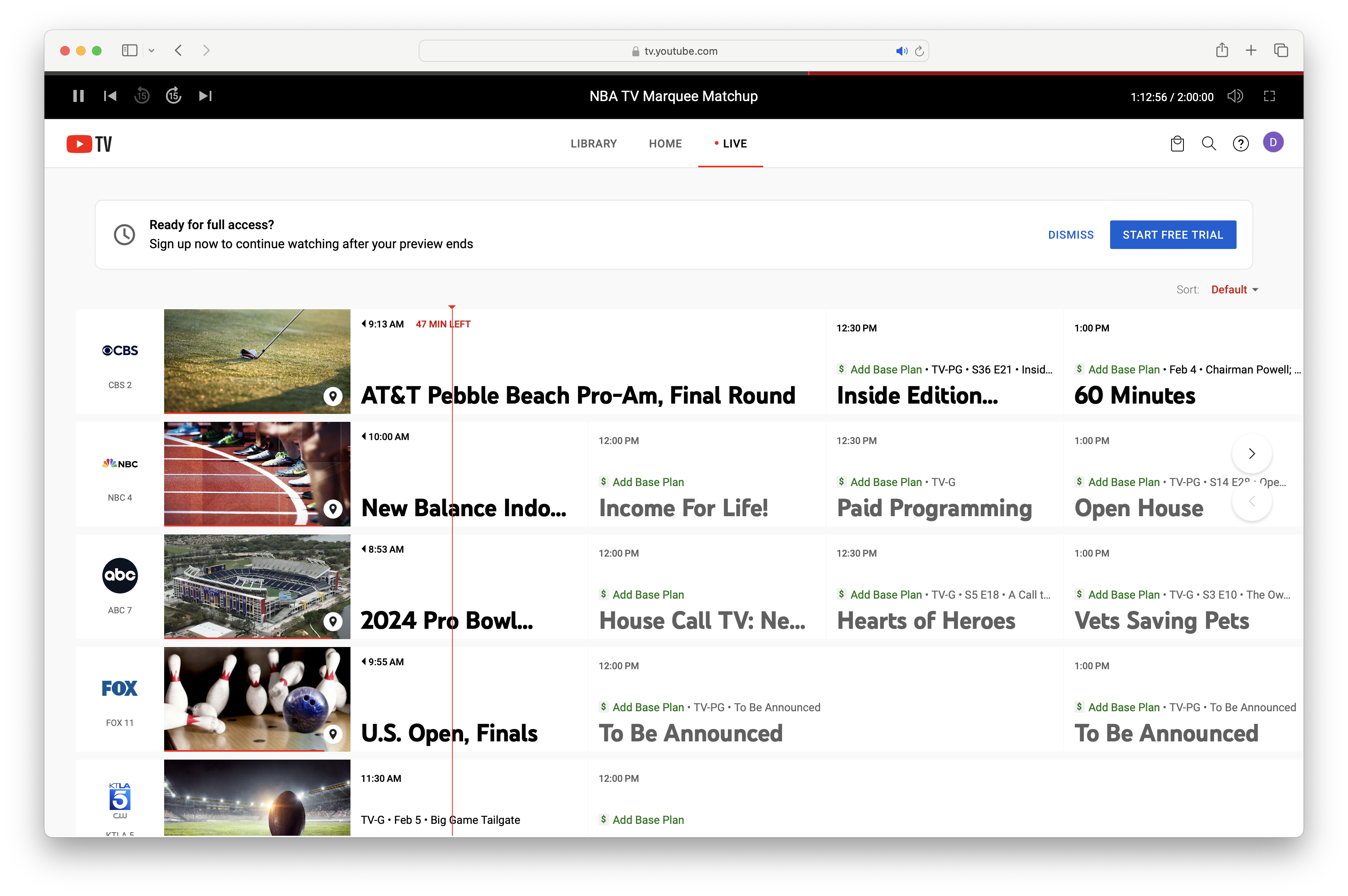 How to watch YouTube TV outside the US 5 How to watch YouTube TV outside the US 5
