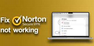 Norton Secure VPN not working