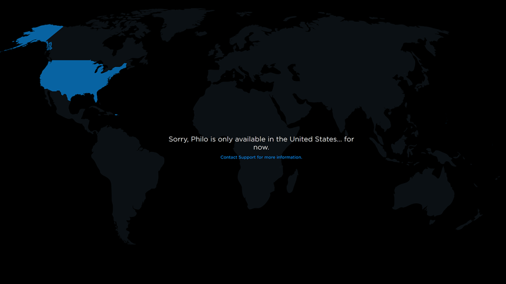 Philo not working with VPN Philo not working with VPN