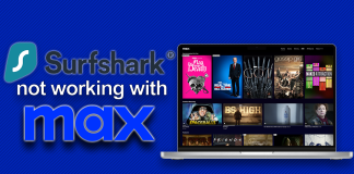 Surfshark not working with Max