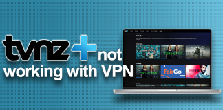 TVNZ+ not working with VPN