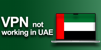 VPN not working in the UAE