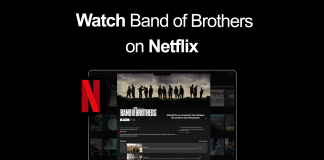 WAtch band of brothers on Netflix