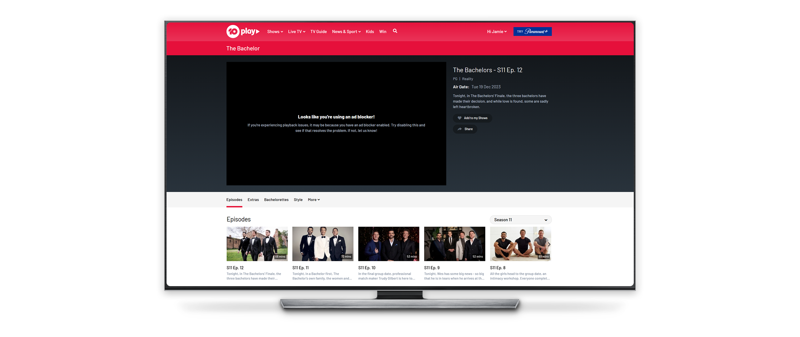Watch The Bachelor Australia in the UK