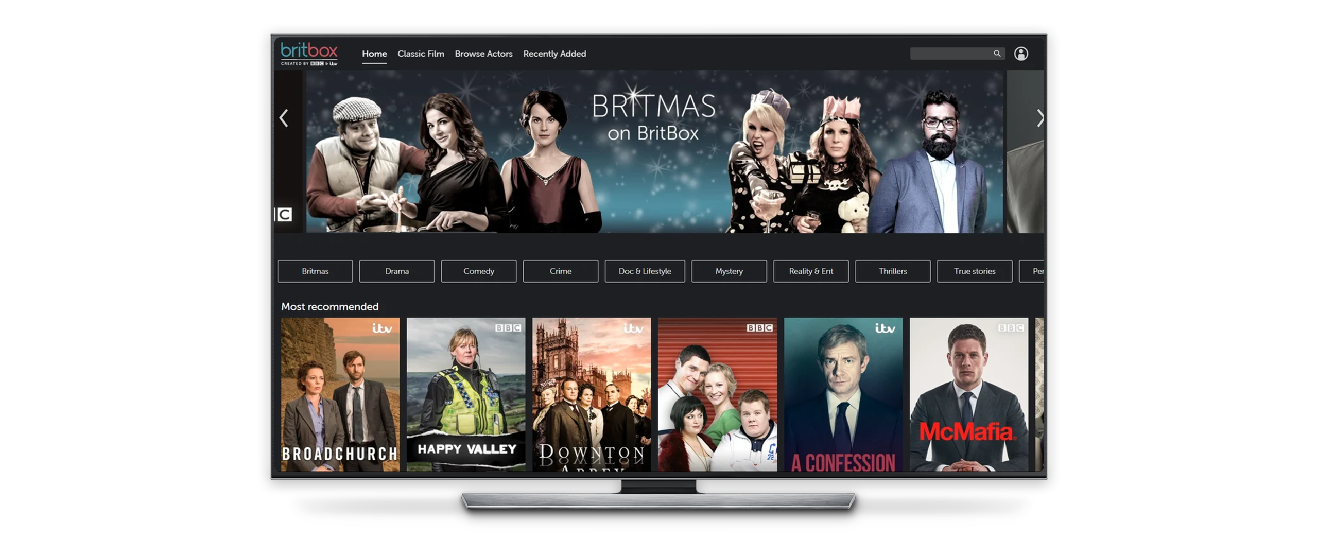 watch BritBox in NZ