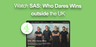 watch SAS Who Dares Wins outside the UK