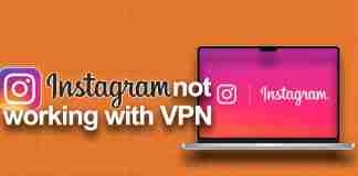 Instagram not working with VPN