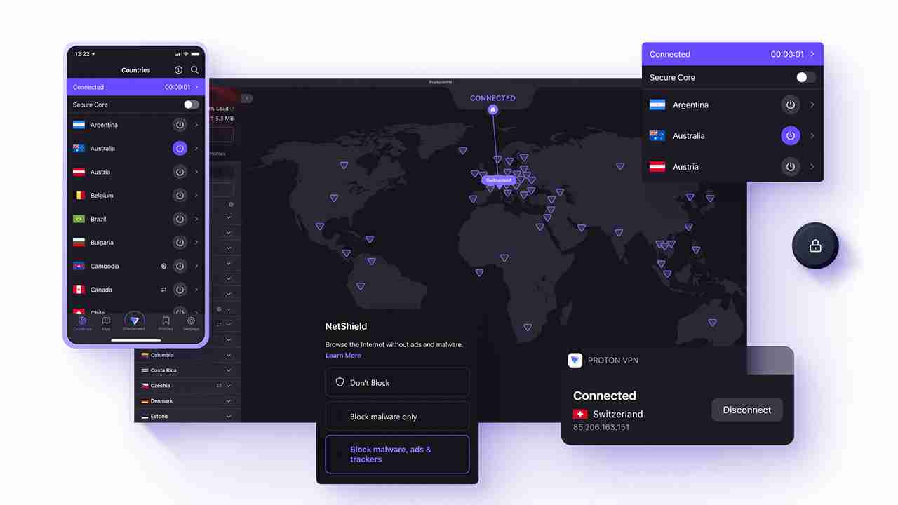 ProtonVPN the best free VPNs