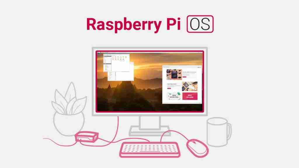 Raspberry Pi OS on computer Raspberry Pi OS on computer