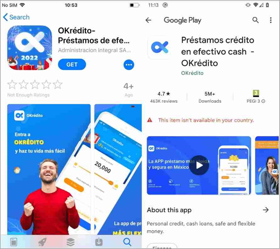 SpyLoan malware apps on Android and iOS