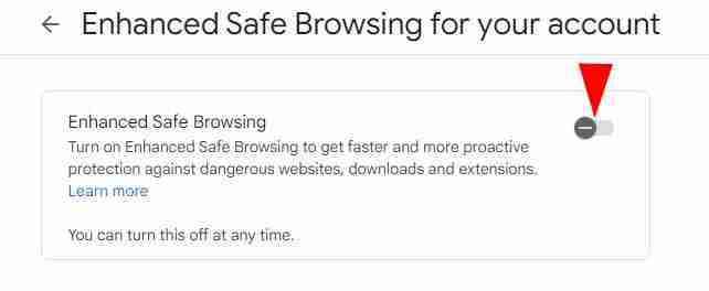 Enhanced Safe Browsing on Google Chrome tutorial 3 Enhanced Safe Browsing on Google Chrome tutorial