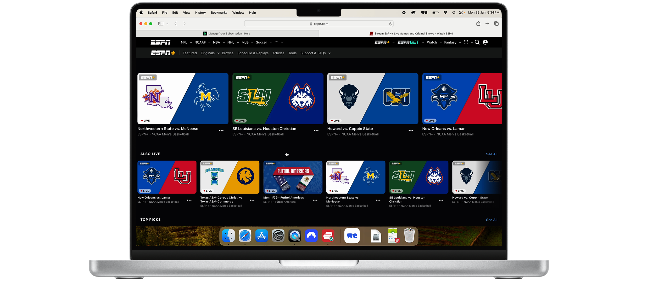 How to make an ESPN+ account outside the US