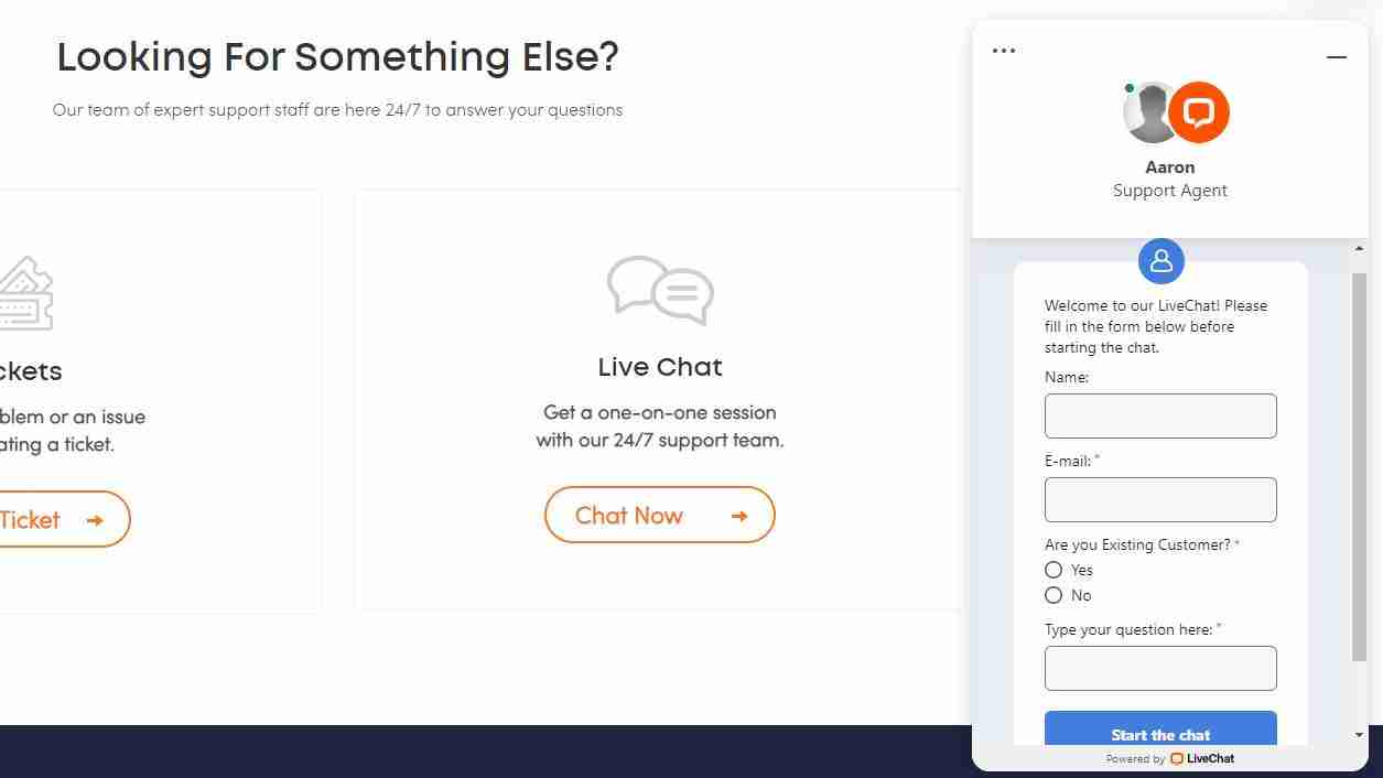 Ivacy VPN Live Chat