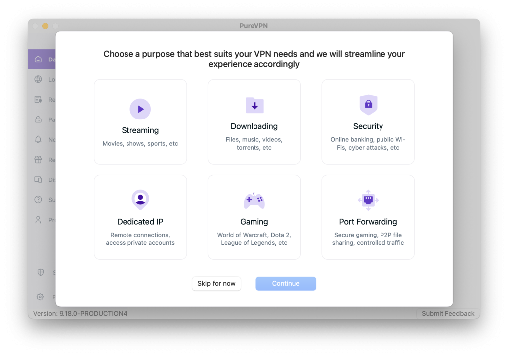 PureVPN review 2024 Streaming setup 1 2