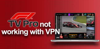 F1 TV Pro not working with VPN