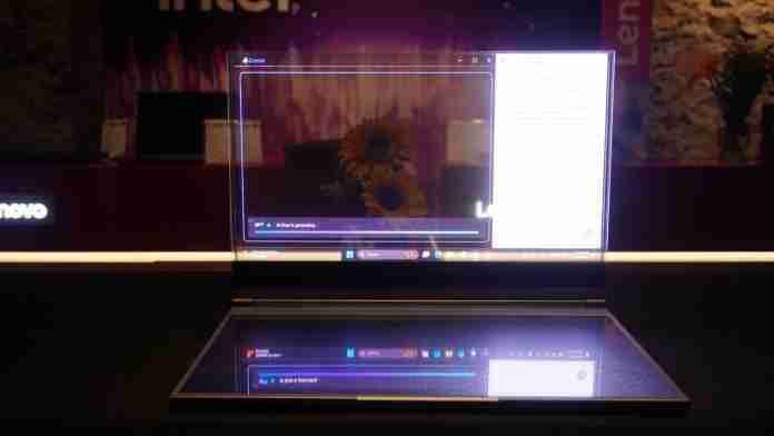 Lenovo ThinkBook Transparent Laptop Concept Lenovo ThinkBook Transparent Laptop Concept
