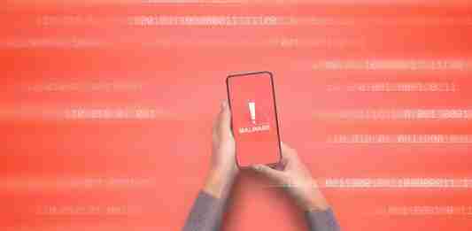 Anatsa banking malware on Android infects 150,000 – targets Europe Malware alert on Android smartphone concept