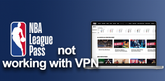 NBA League Pass not working with VPN