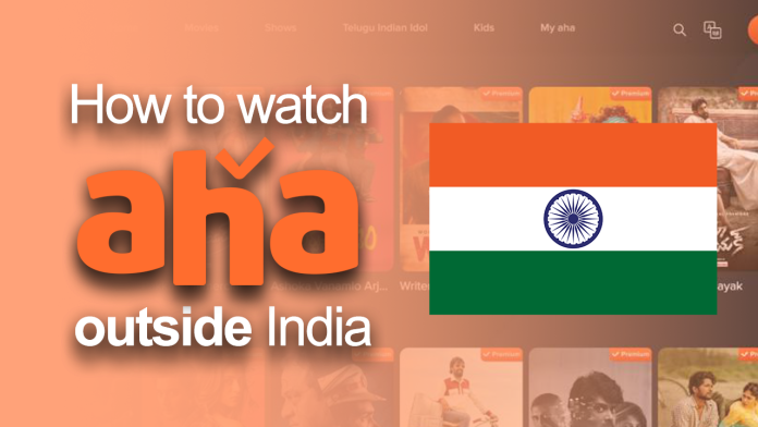 WAtch Aha outside India