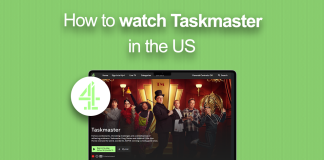 Watch taskmaster in the US