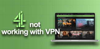 Channel 4 not working with VPN