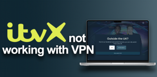 ITVX not working with VPN