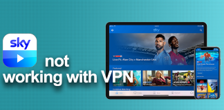 Sky Go not working with VPN