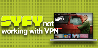 Syfy not working with VPN