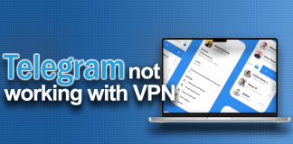 Telegram not working with VPN