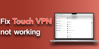 Touch VPN not working