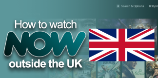 Watch Now outside the UK