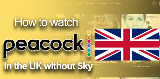 Watch Peacock in the UK without Sky